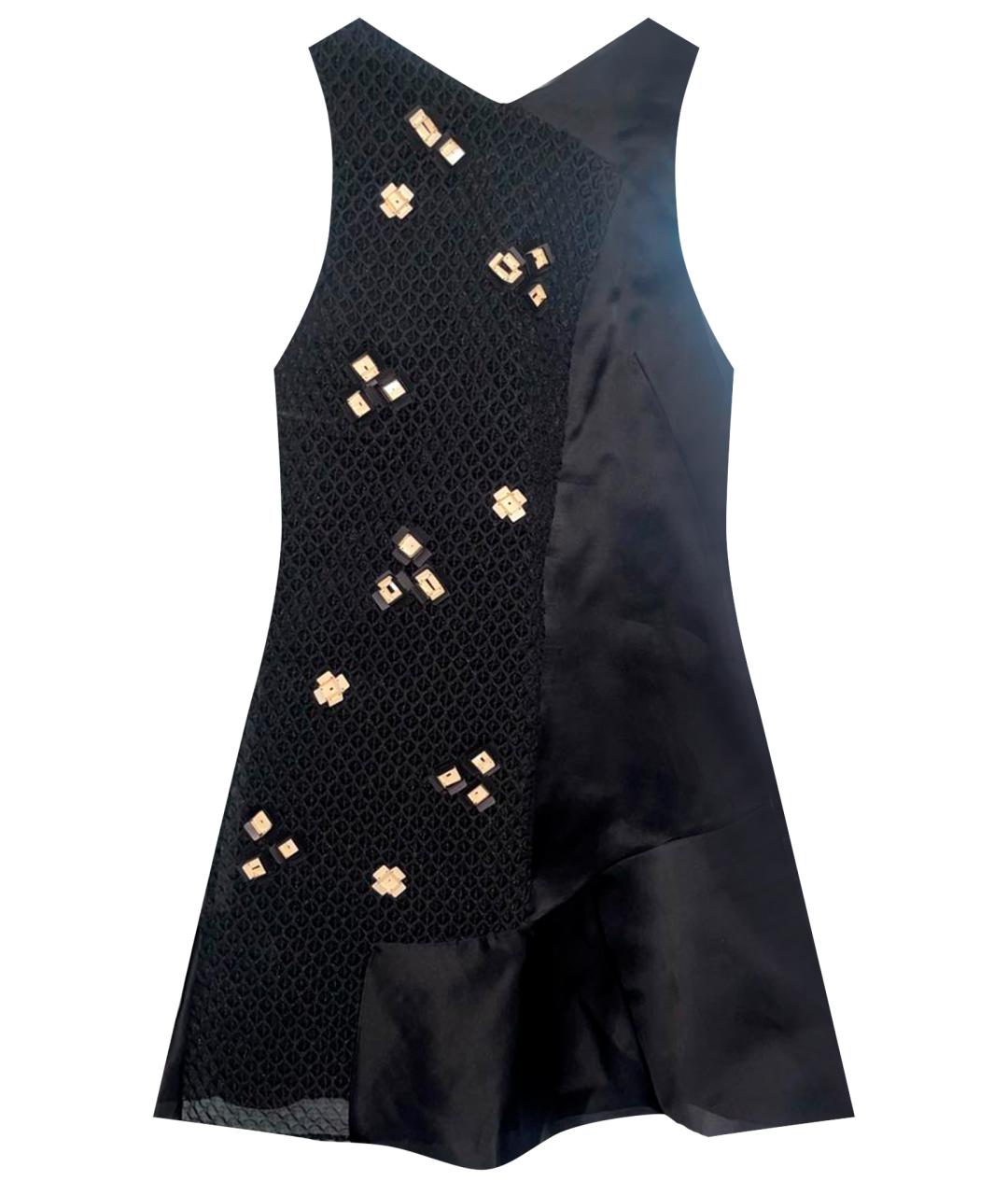 3.1 PHILLIP LIM Черное коктейльное платье, фото 1