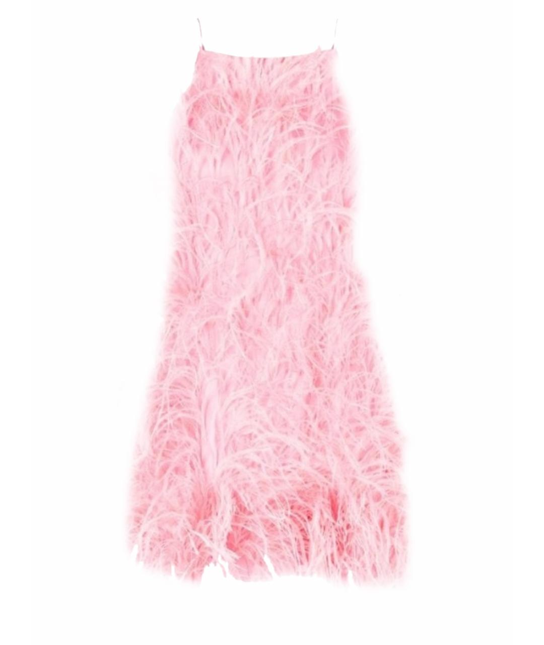 CULT GAIA Розовое коктейльное платье, фото 1