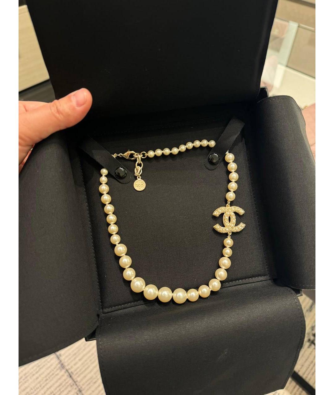 CHANEL Жемчужный чокер, фото 2