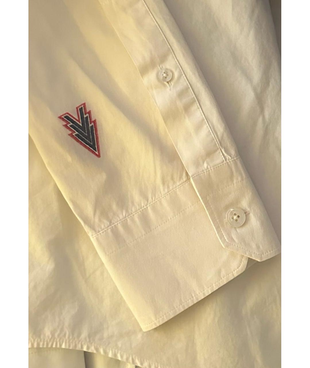 LOUIS VUITTON Белая хлопковая классическая рубашка, фото 4