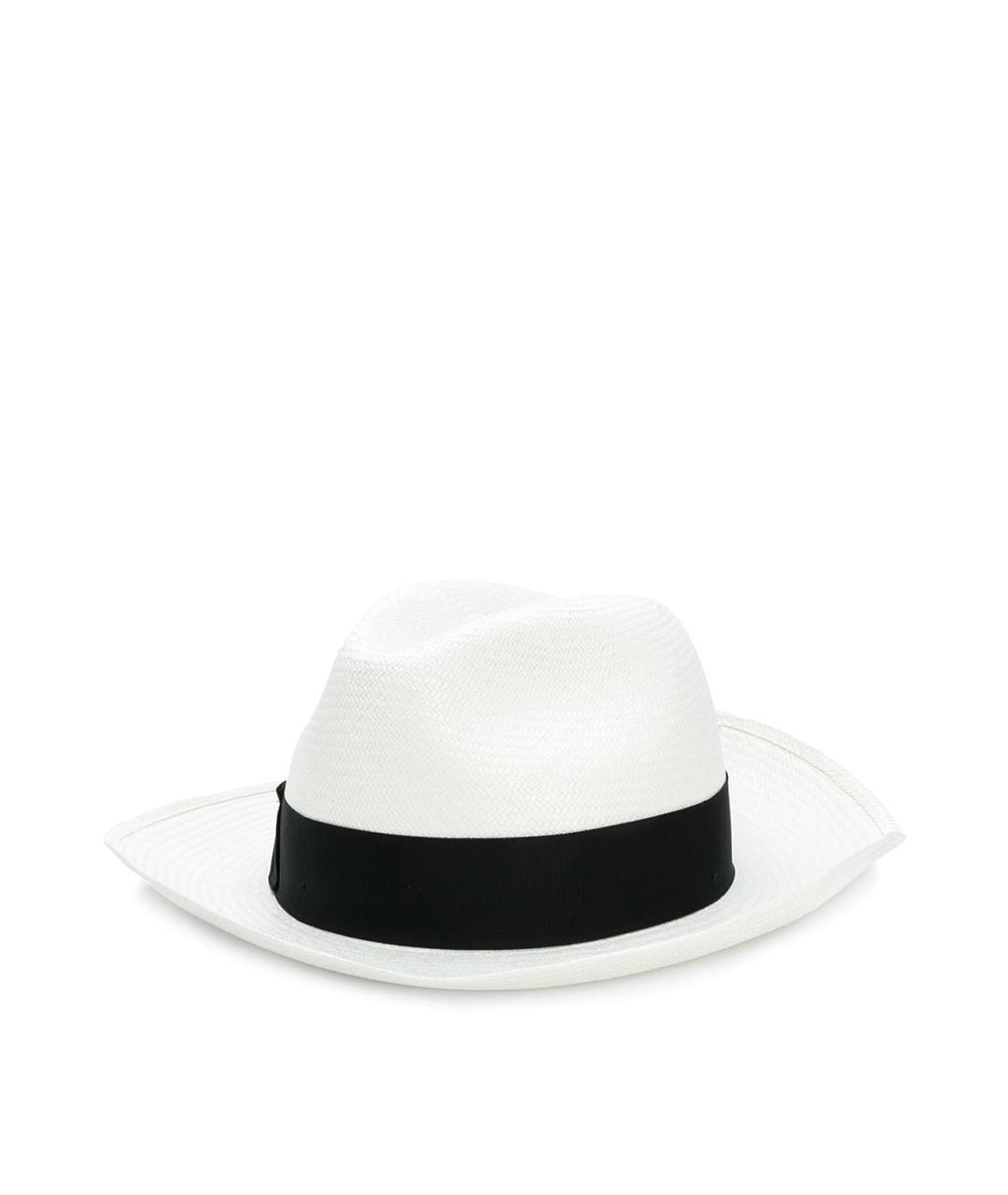 BORSALINO Белая шляпа, фото 2