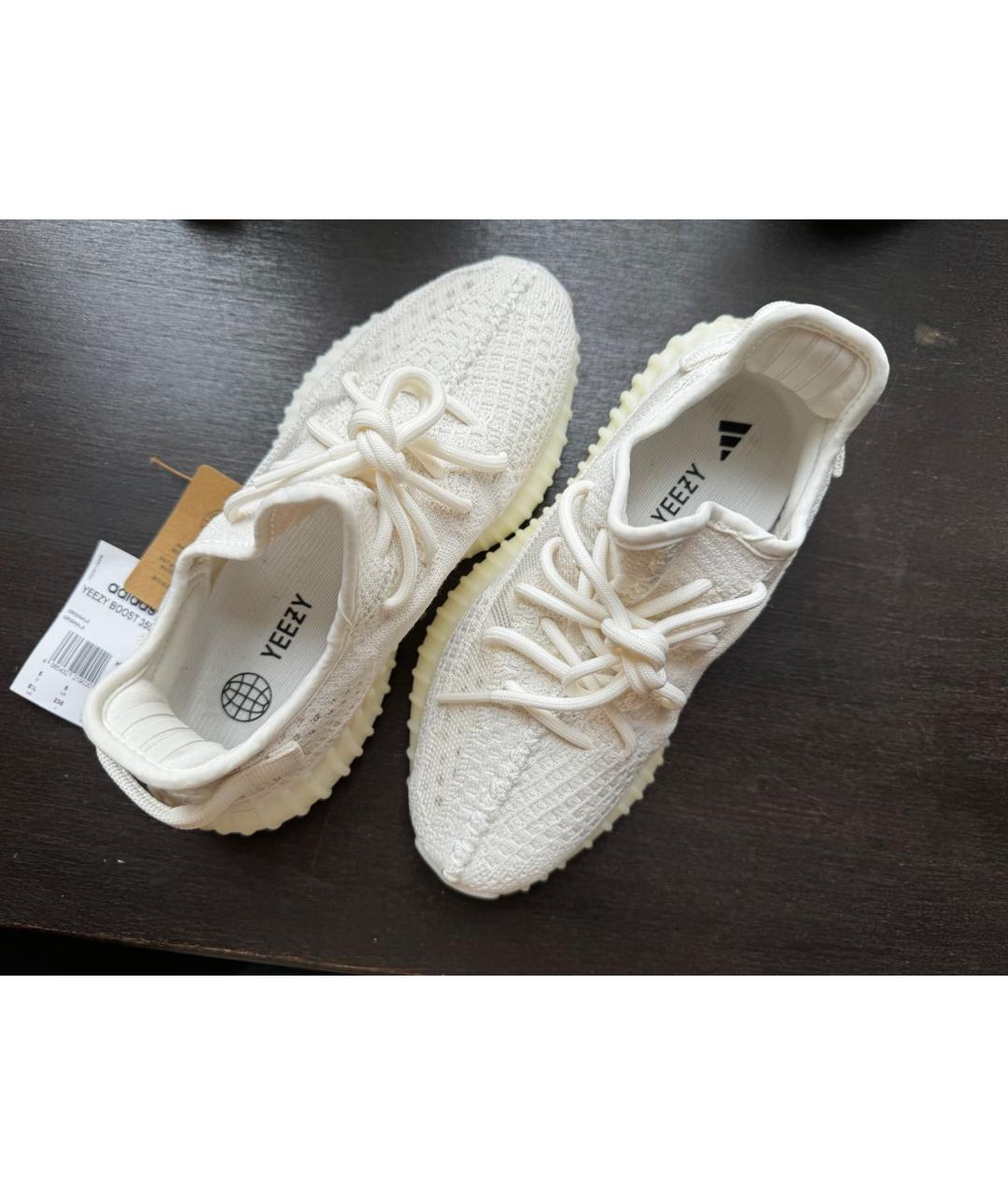 ADIDAS YEEZY Белые кроссовки, фото 5