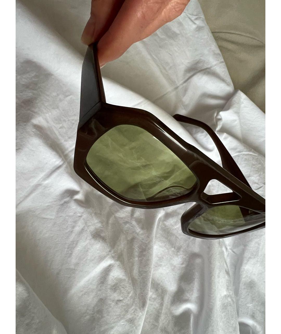Vehla Коричневые пластиковые солнцезащитные очки, фото 2