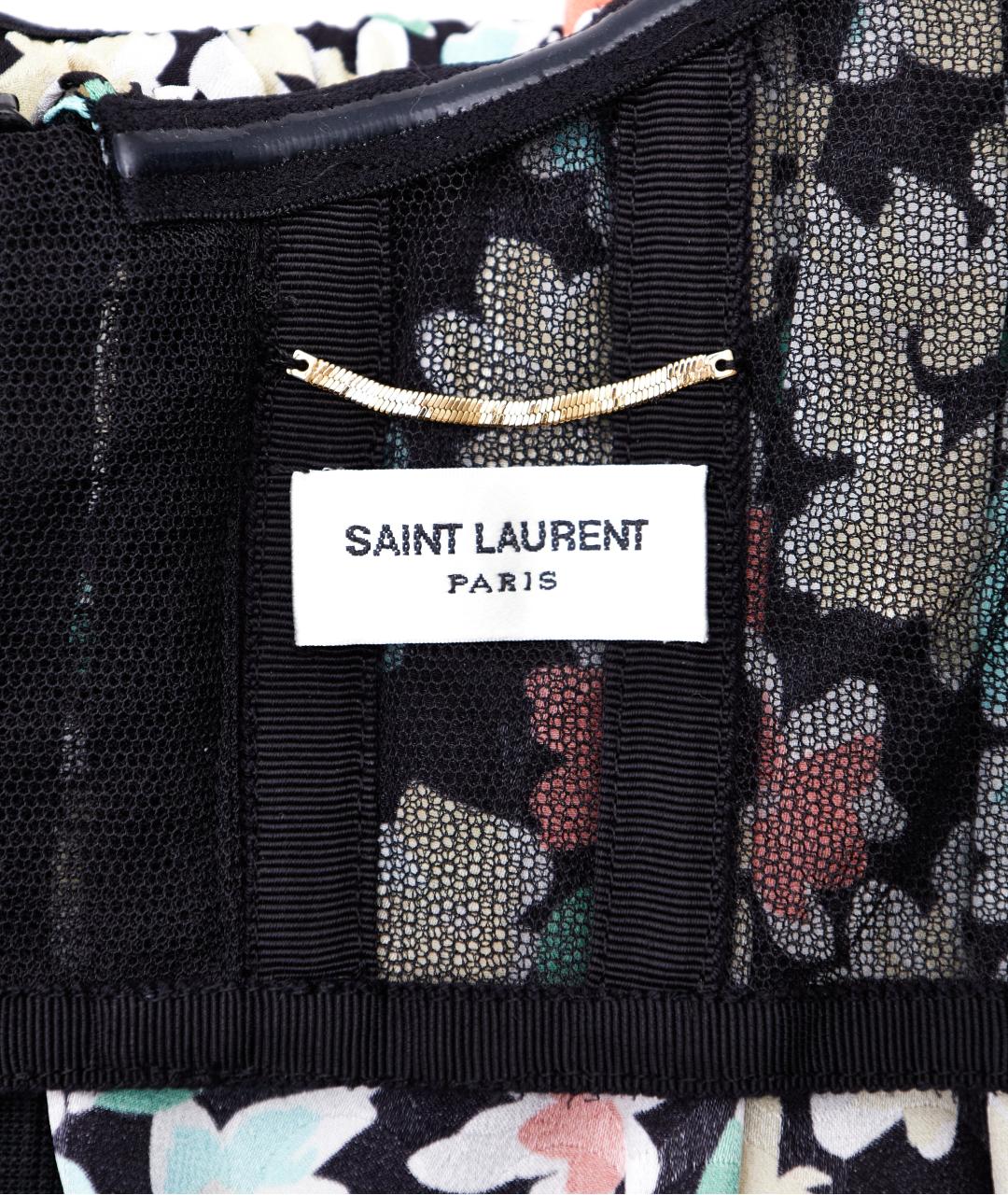 SAINT LAURENT Мульти блузы, фото 4