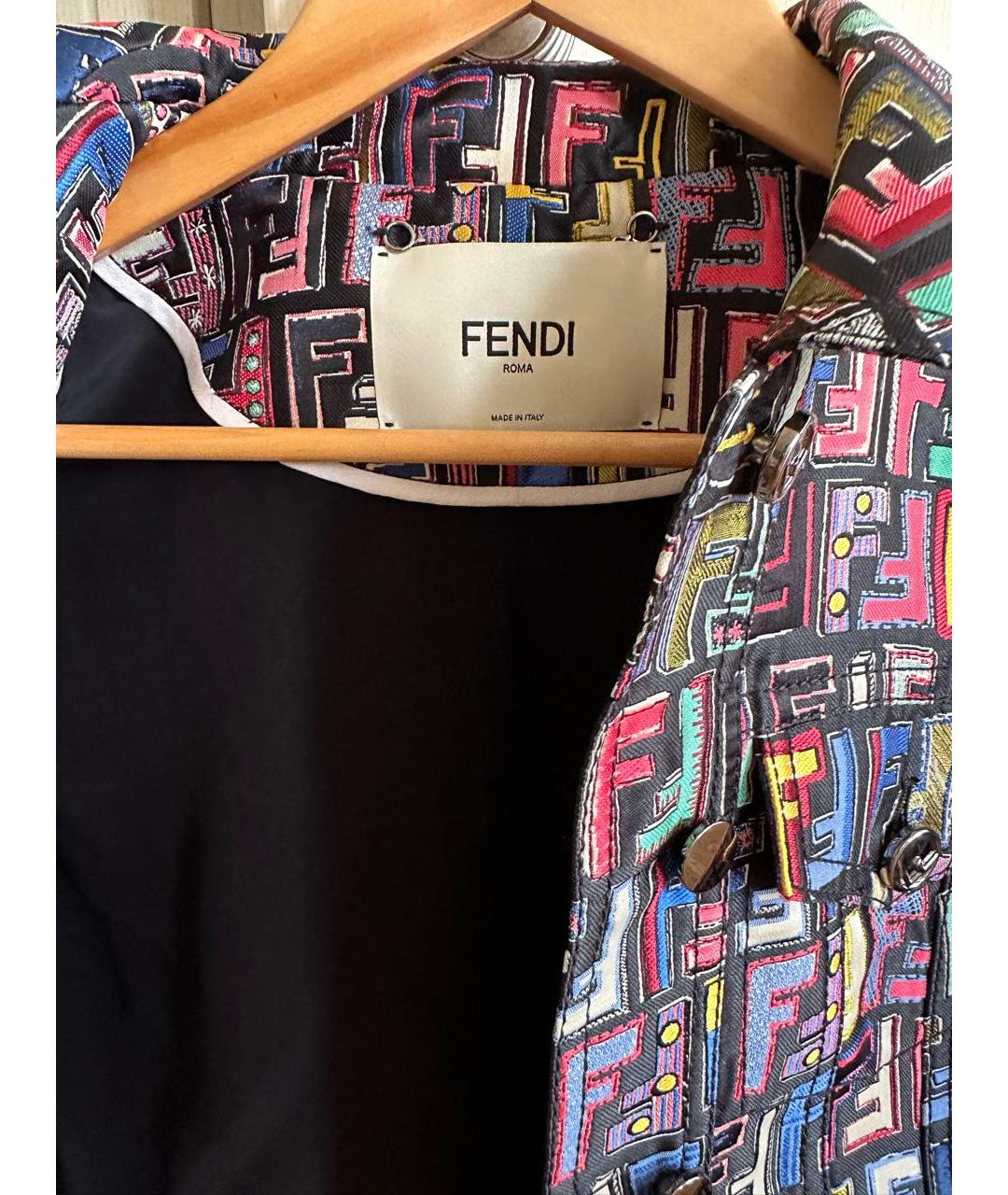 FENDI Мульти куртка, фото 3