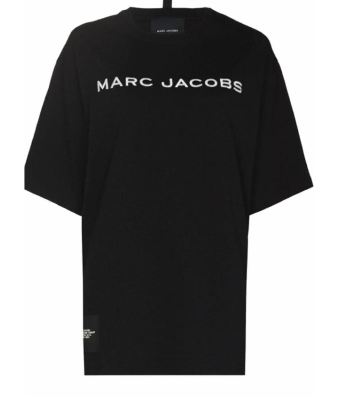 MARC JACOBS Черная хлопковая футболка, фото 1
