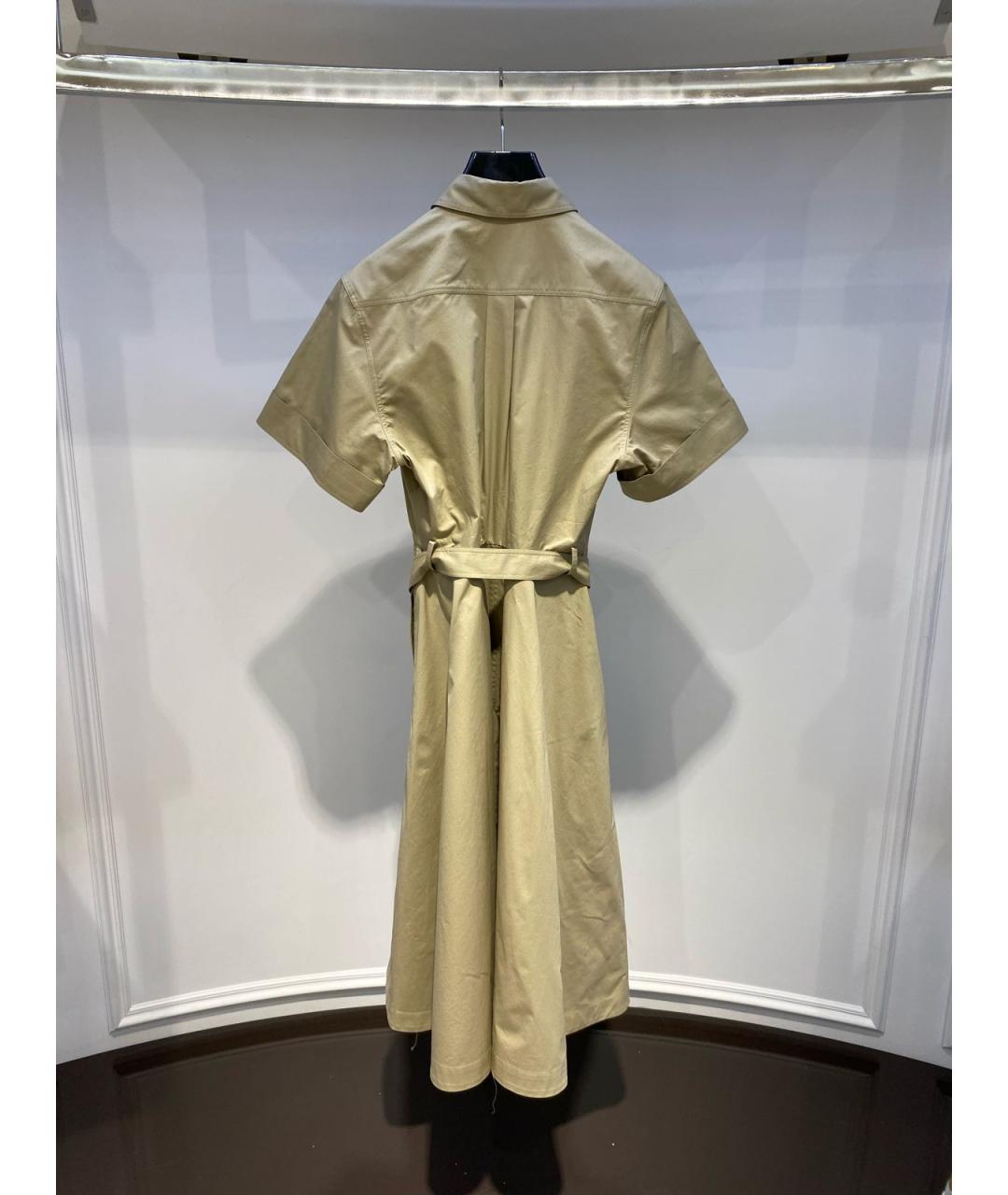 CELINE Бежевое повседневное платье, фото 2