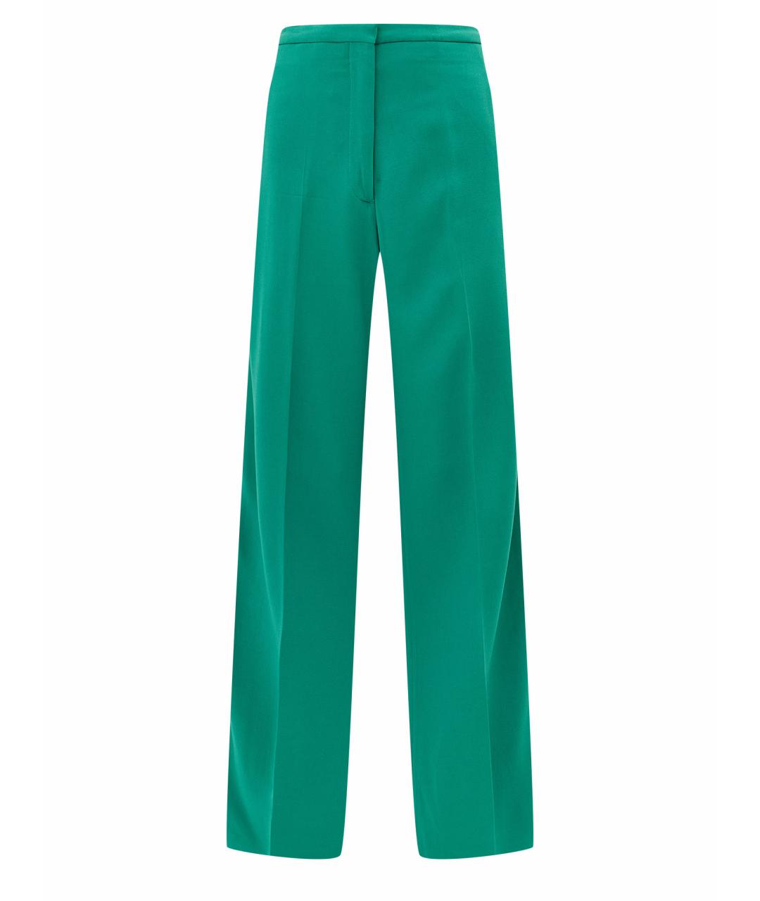 ROCHAS Зеленые прямые брюки, фото 1