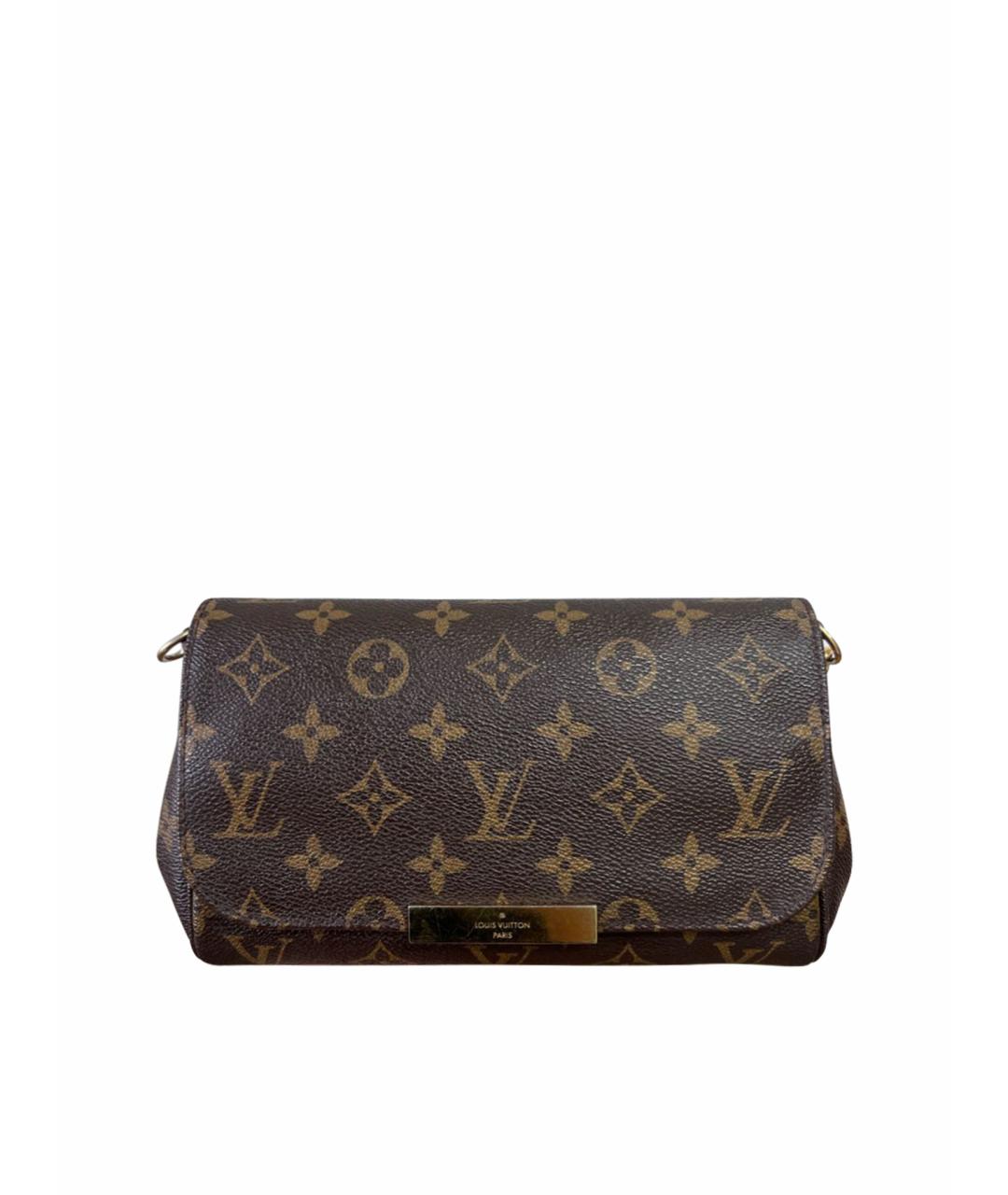 LOUIS VUITTON Коричневая сумка через плечо, фото 1