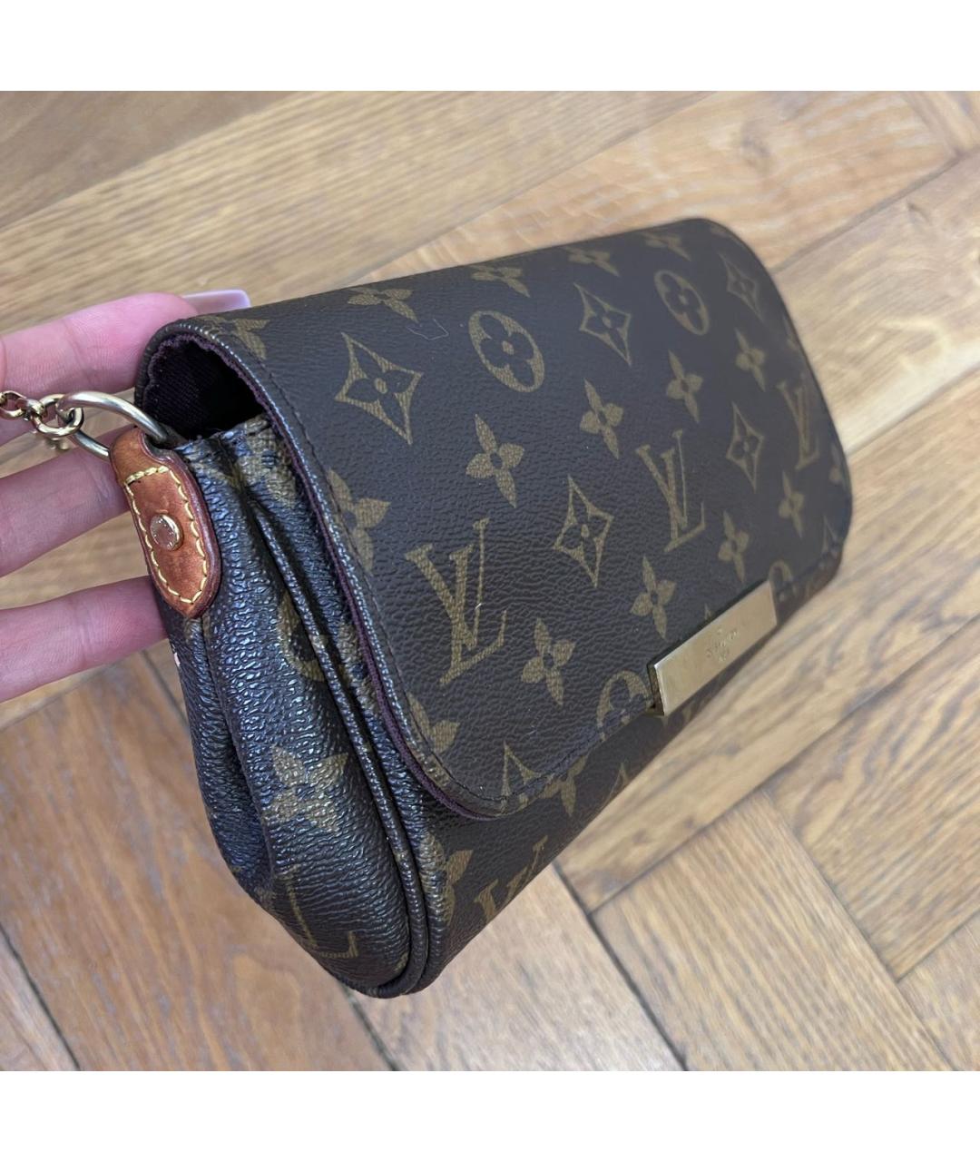 LOUIS VUITTON Коричневая сумка через плечо, фото 2