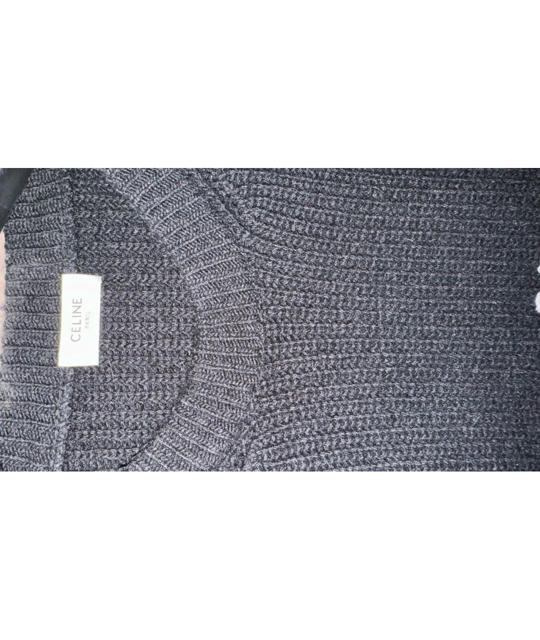 CELINE Черный джемпер / свитер, фото 2