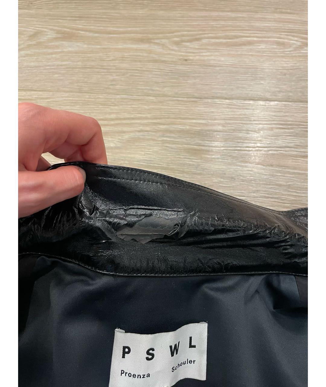PROENZA SCHOULER Черная полиэстеровая куртка, фото 8