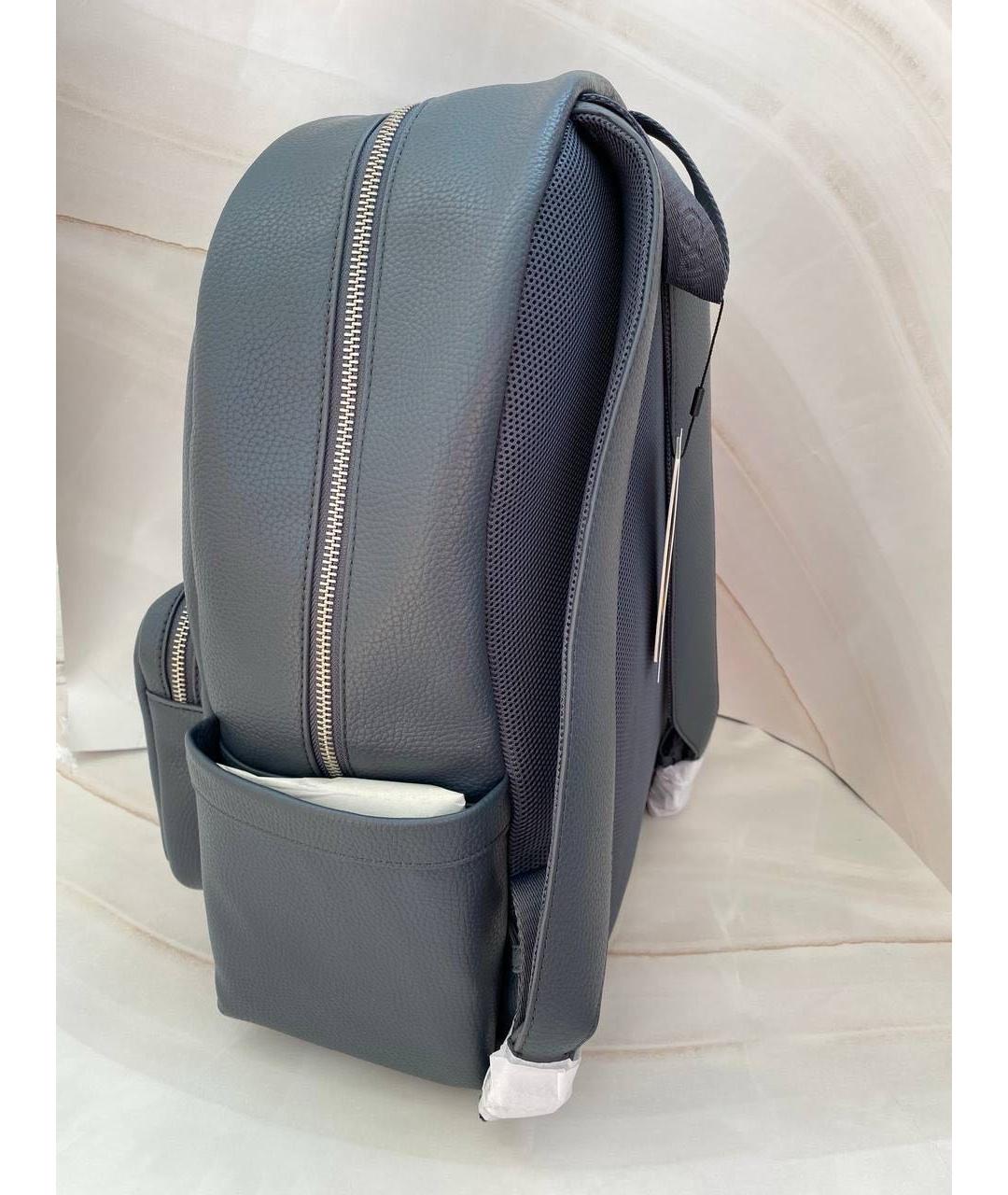 CALVIN KLEIN Голубой рюкзак из искусственной кожи, фото 5