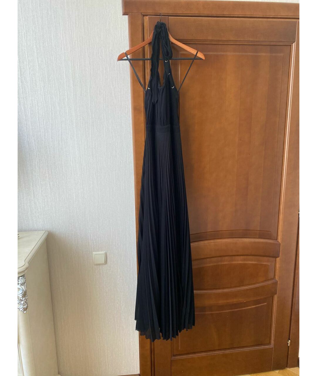 ELISABETTA FRANCHI Черное вечернее платье, фото 4