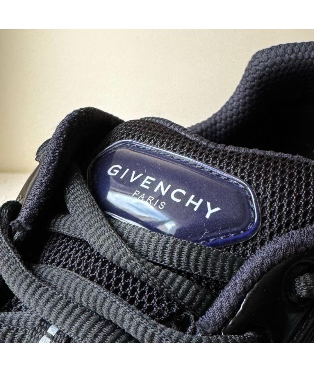 GIVENCHY Черные низкие кроссовки / кеды, фото 5