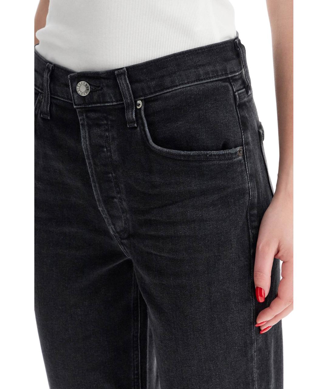 AGOLDE Черные прямые джинсы, фото 6