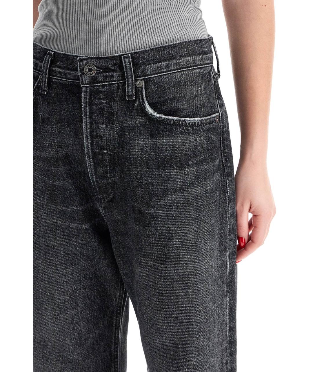 AGOLDE Черные прямые джинсы, фото 6