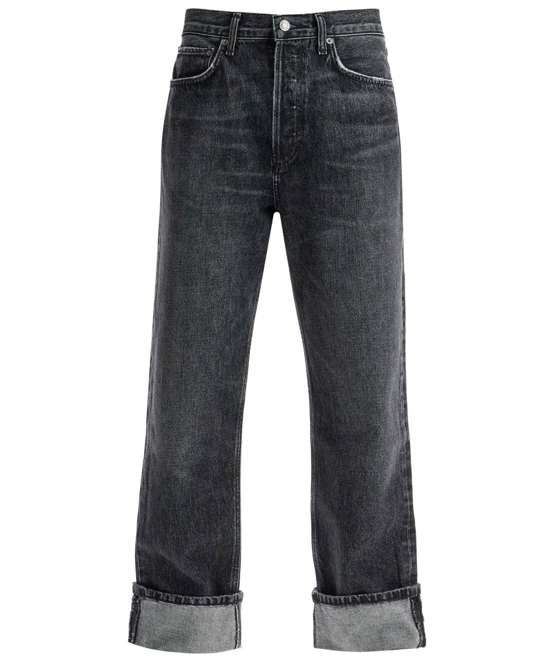 AGOLDE Черные прямые джинсы, фото 2