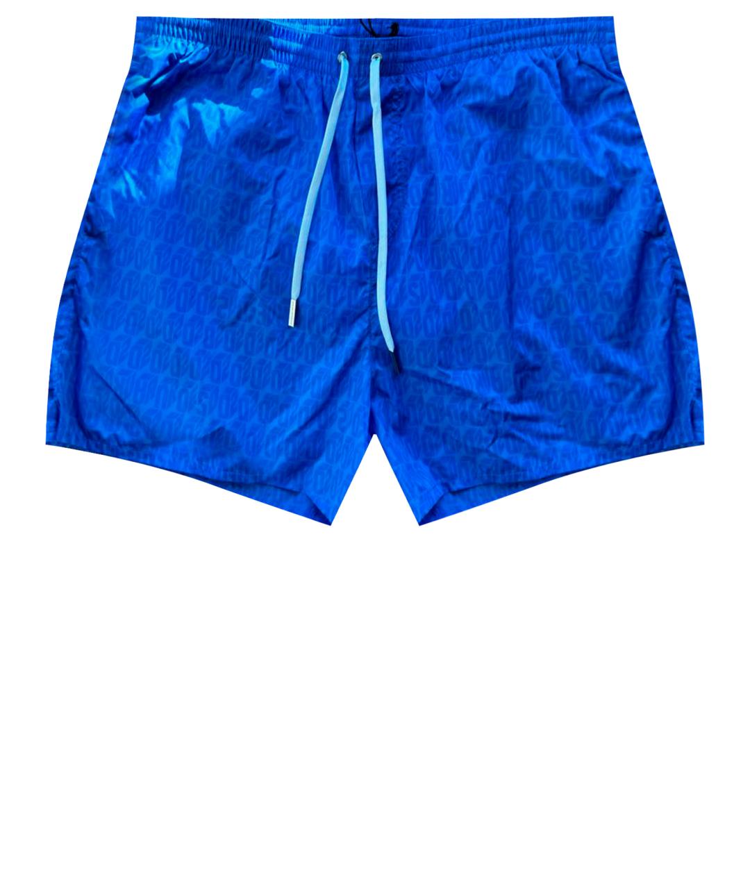 DSQUARED2 Голубые полиэстеровые шорты, фото 1