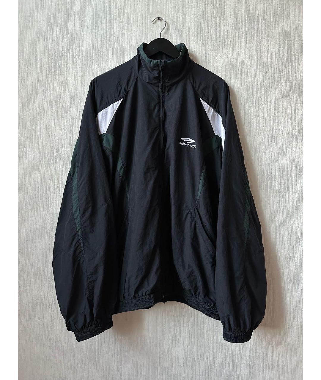 BALENCIAGA Черная спортивная куртка, фото 6