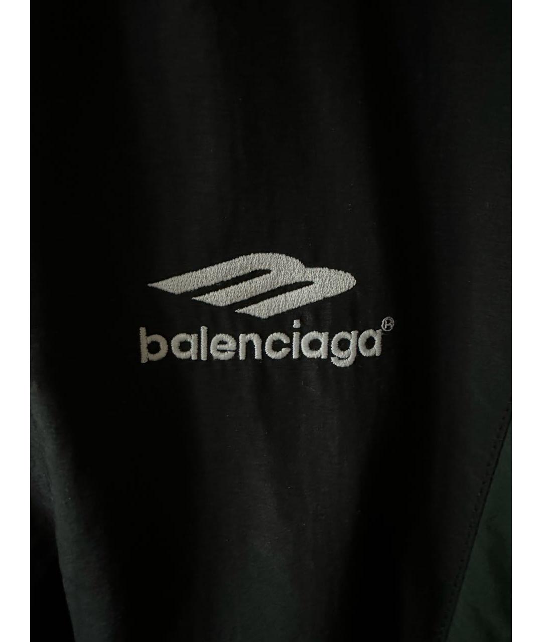 BALENCIAGA Черная спортивная куртка, фото 4
