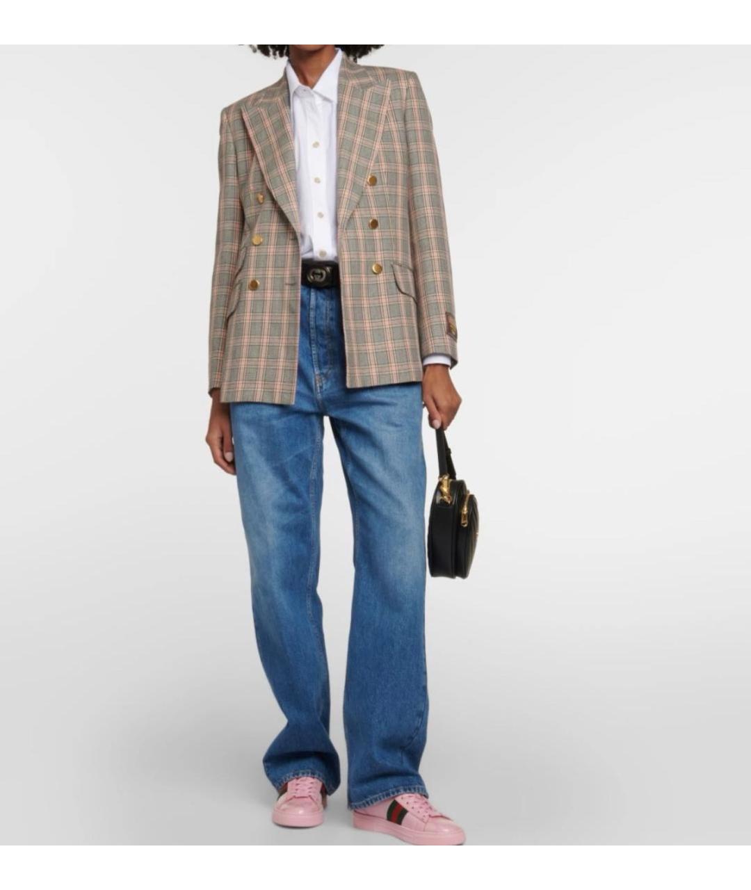 GUCCI Розовые кеды, фото 6