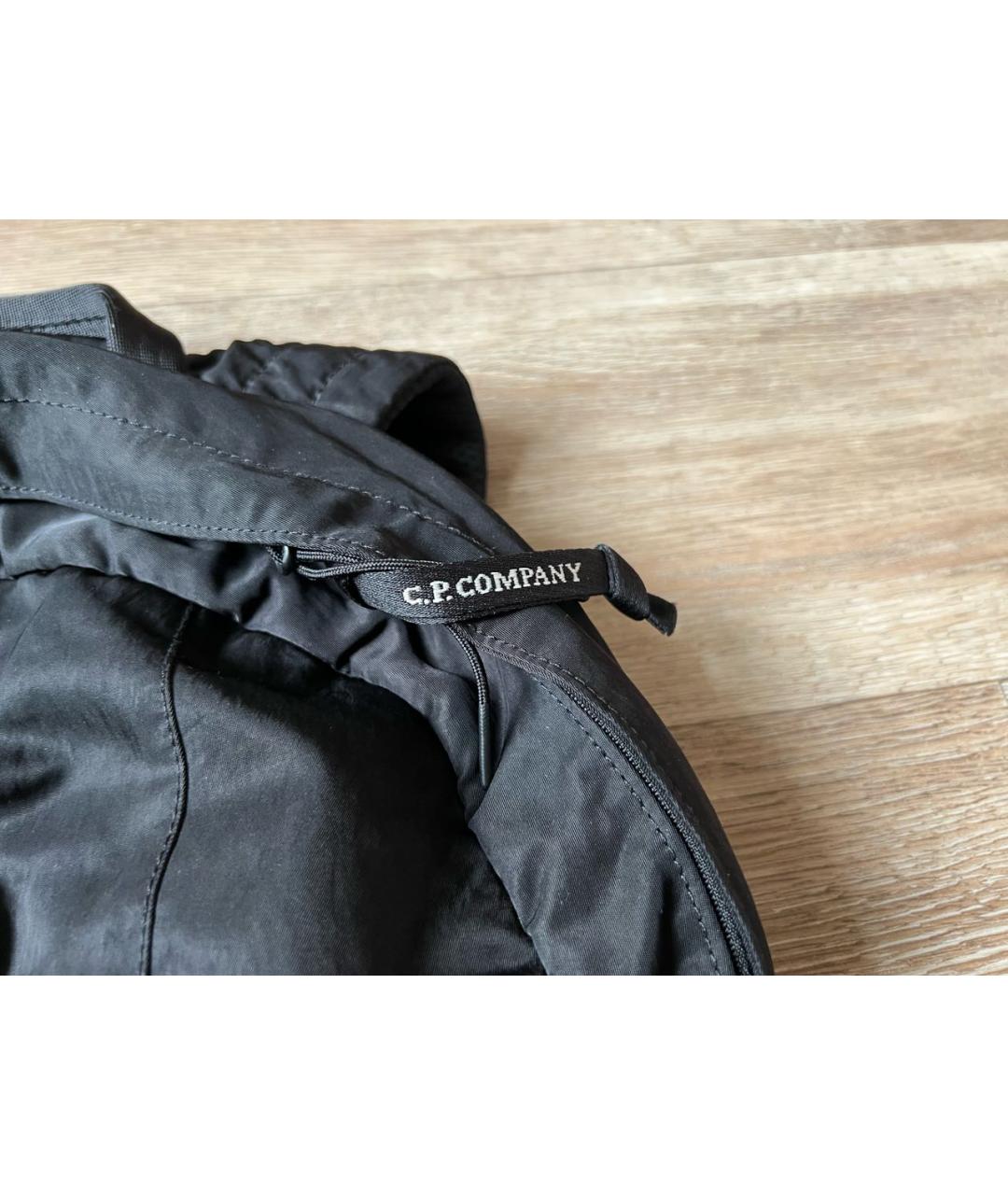 CP COMPANY Черный твидовый рюкзак, фото 3