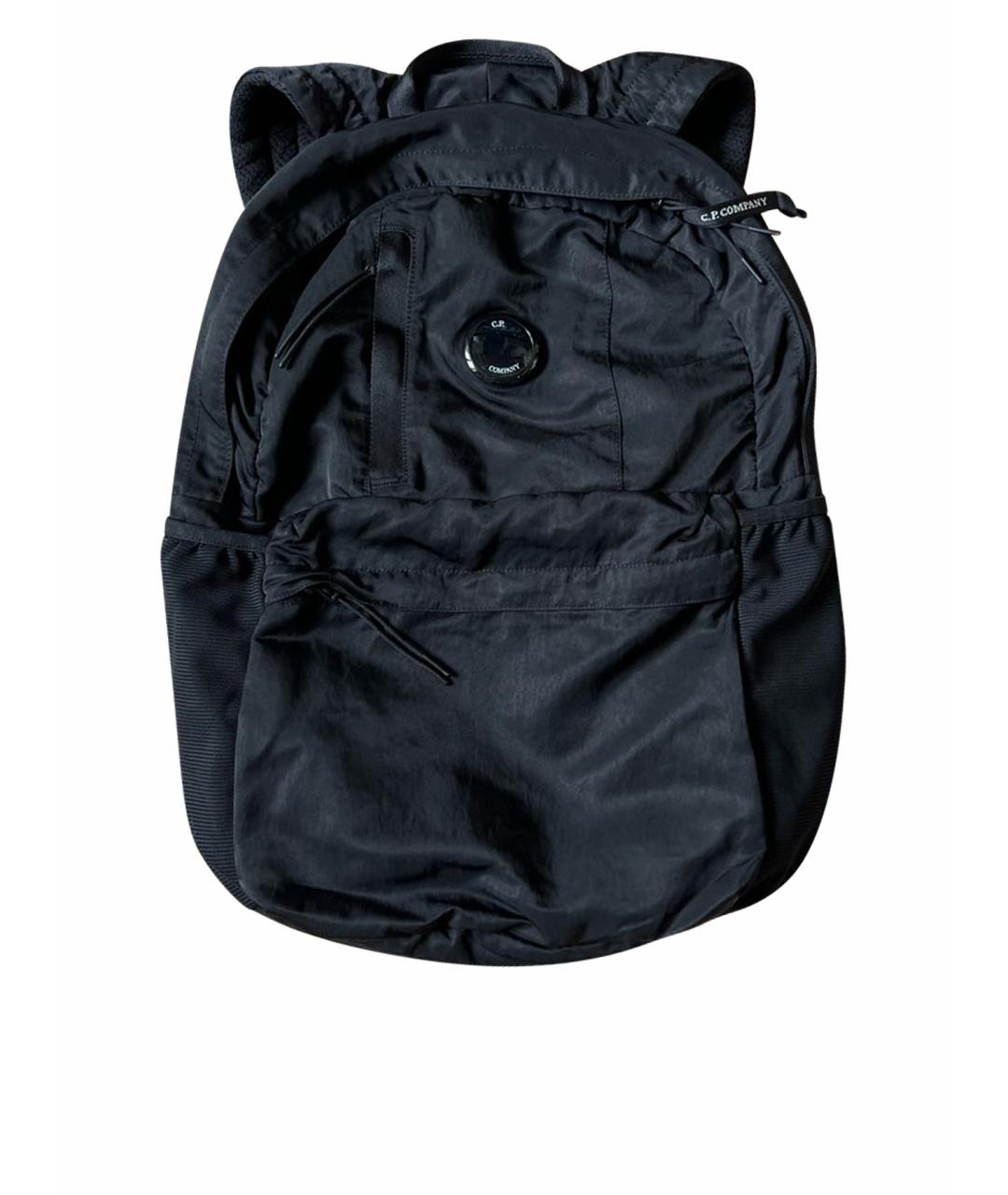 CP COMPANY Черный твидовый рюкзак, фото 1