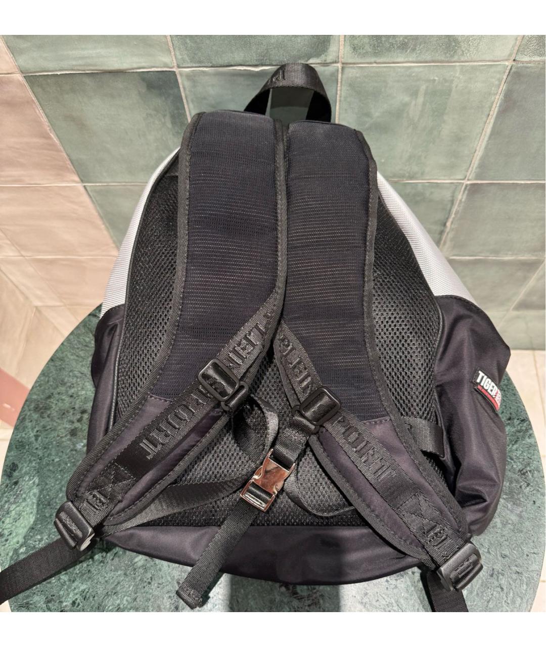 PLEIN SPORT Черный синтетический рюкзак, фото 2