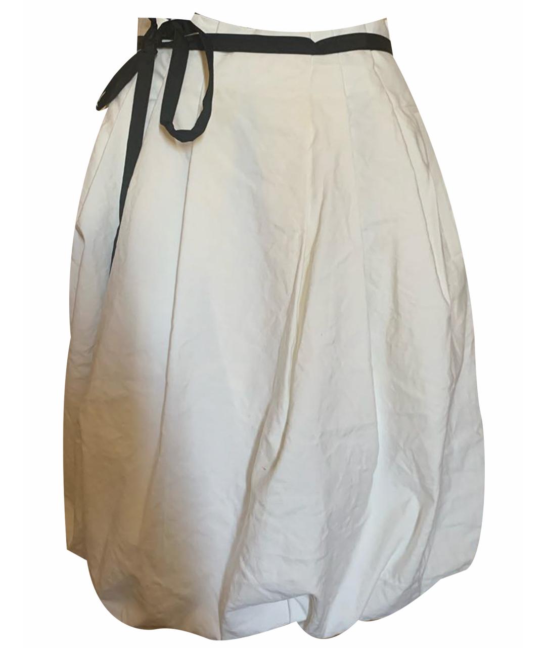 CHLOE Белая юбка миди, фото 1