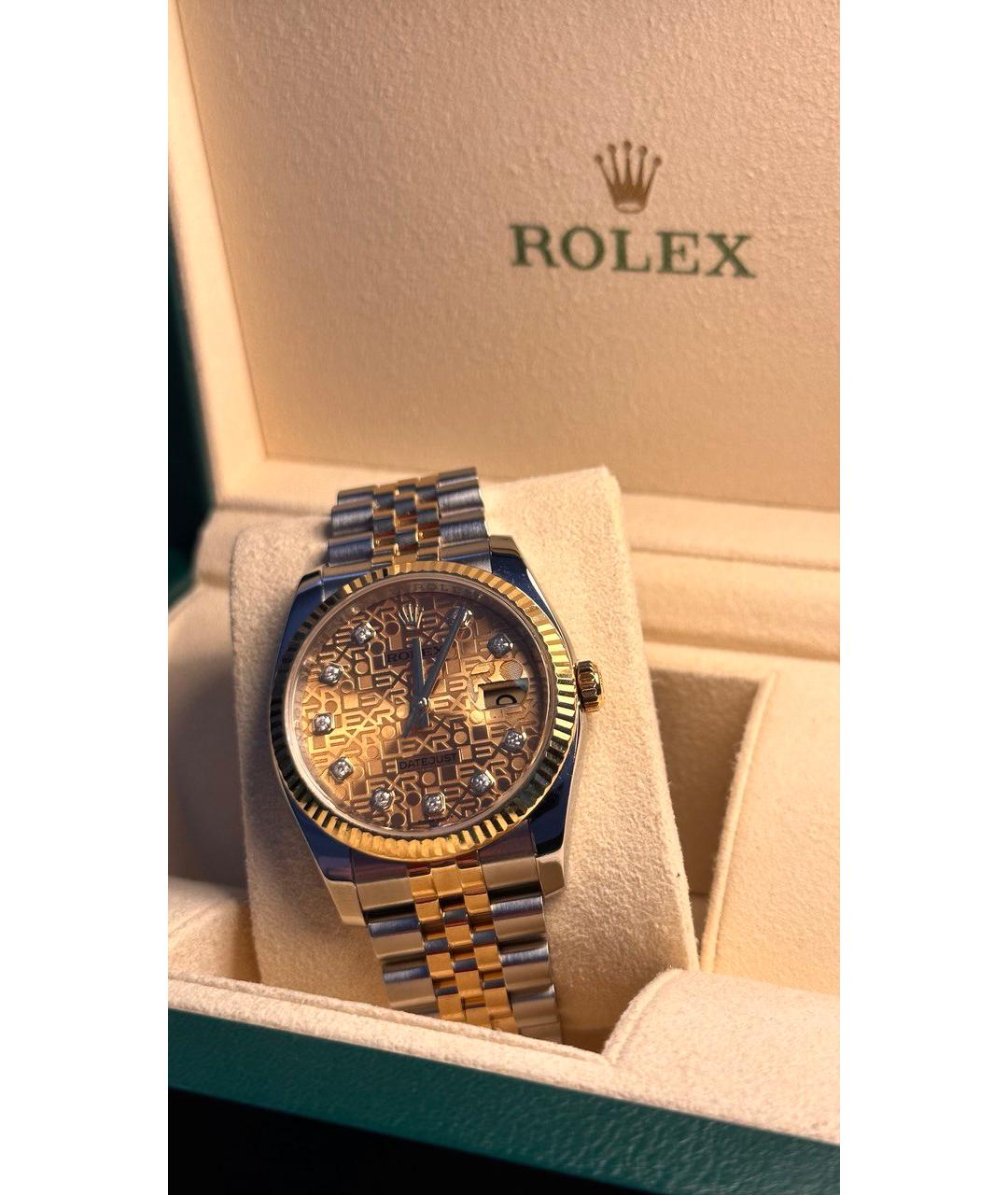 ROLEX Серебряные часы, фото 4