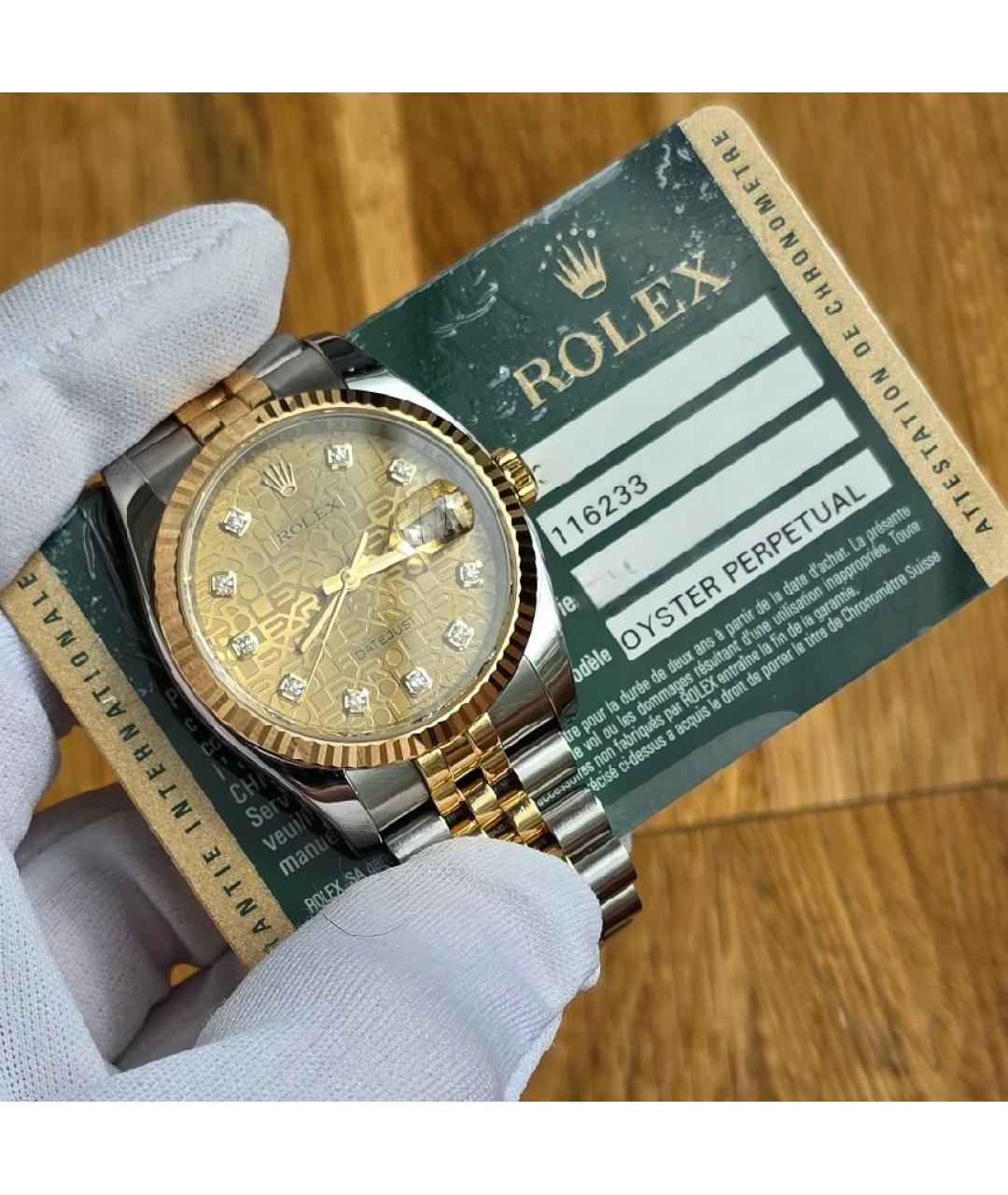 ROLEX Серебряные часы, фото 7