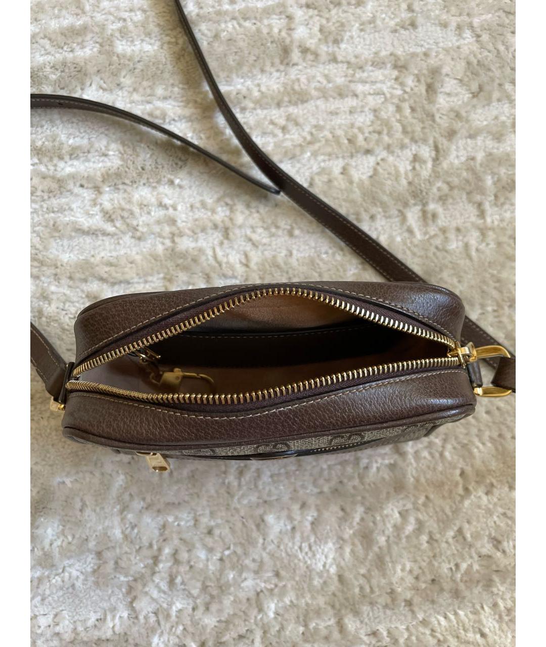 GUCCI Коричневая сумка через плечо, фото 4