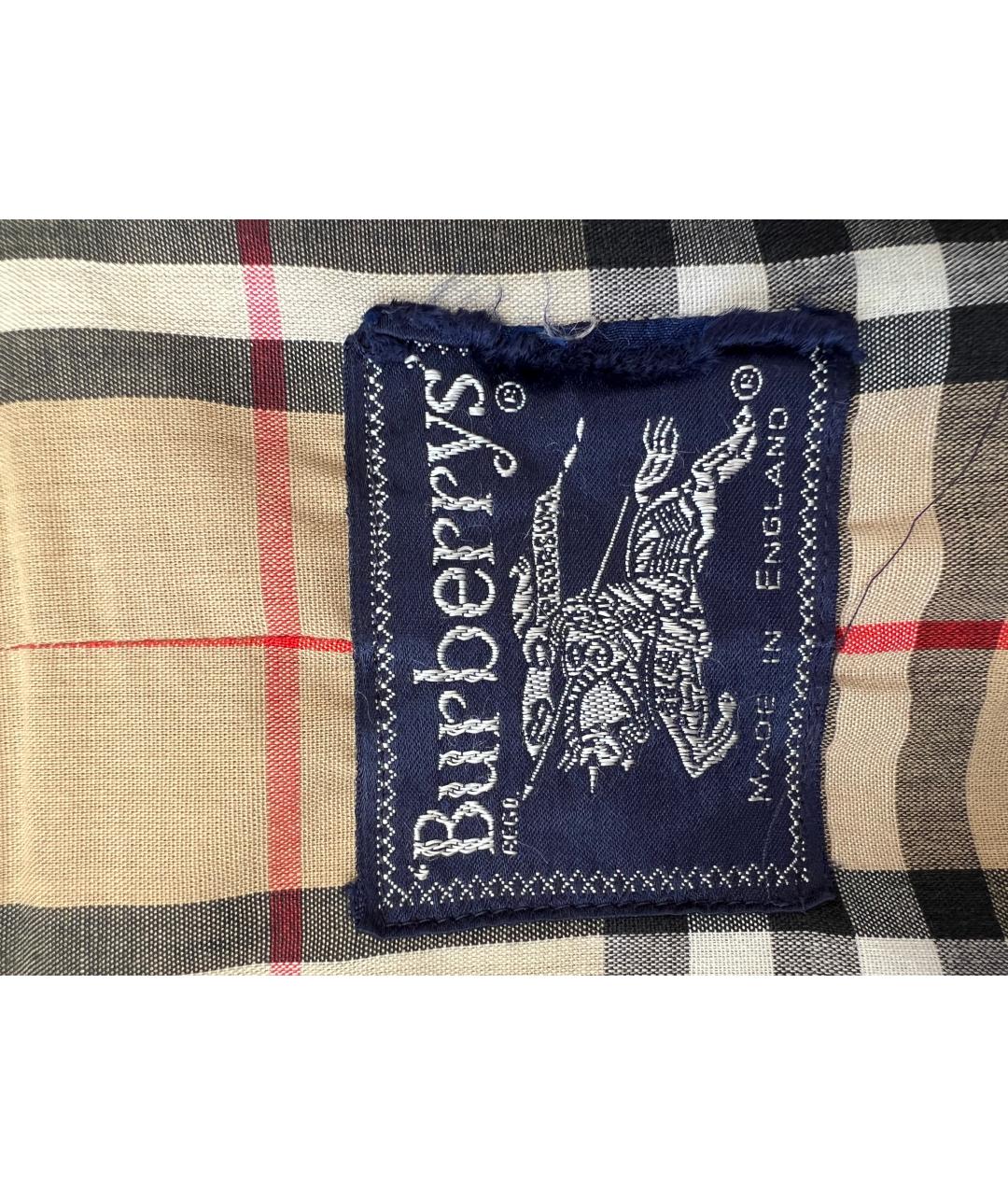 BURBERRY Бежевый тренч / плащ, фото 2