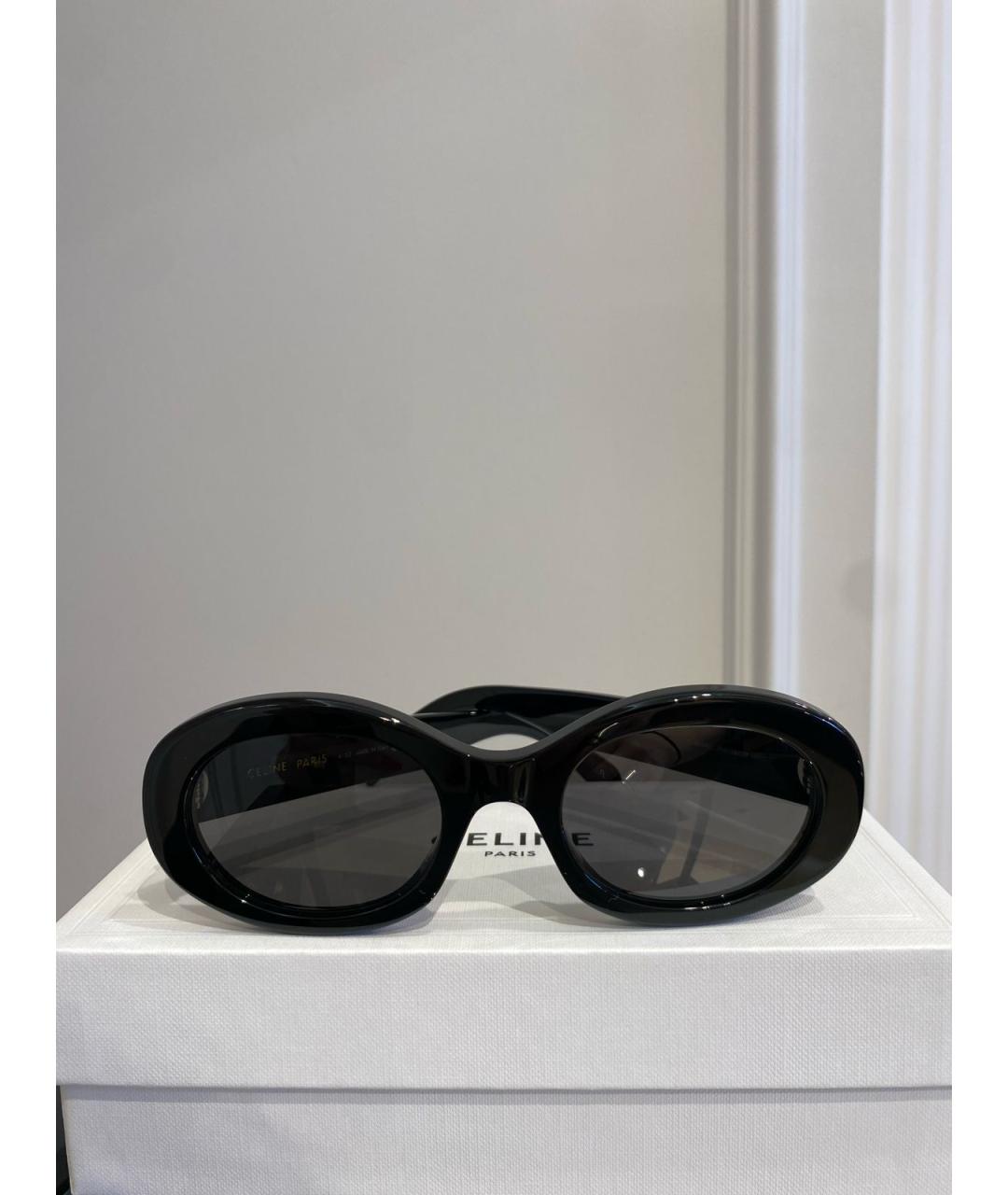 CELINE Черные солнцезащитные очки, фото 3