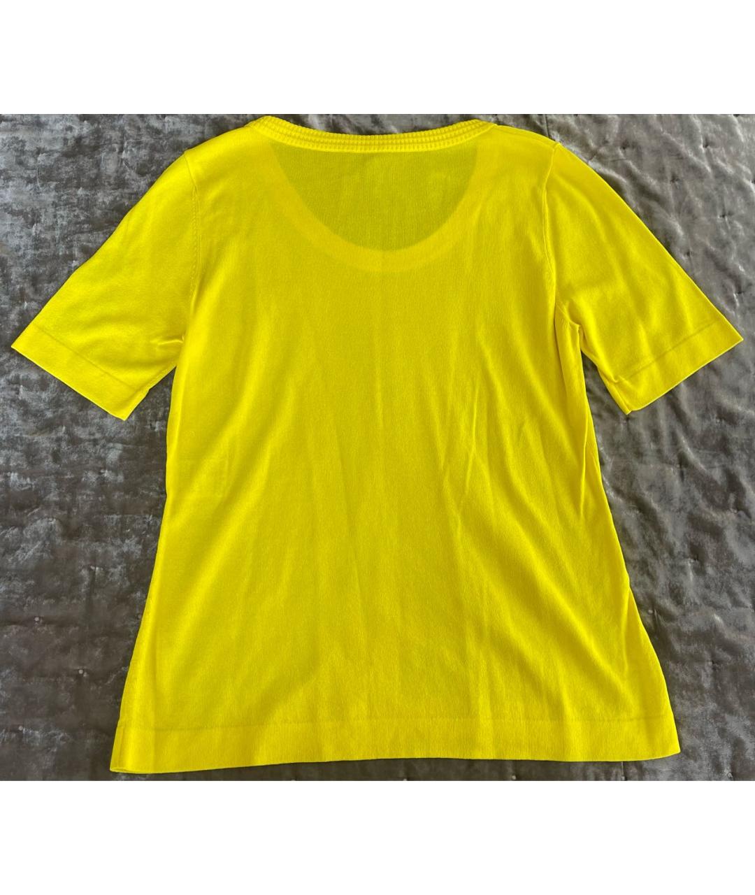 ESCADA Желтая футболка, фото 3