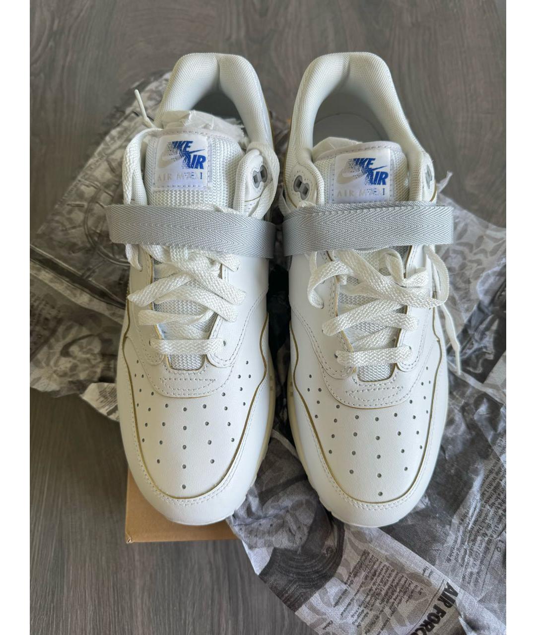 NIKE Белые низкие кроссовки / кеды, фото 2