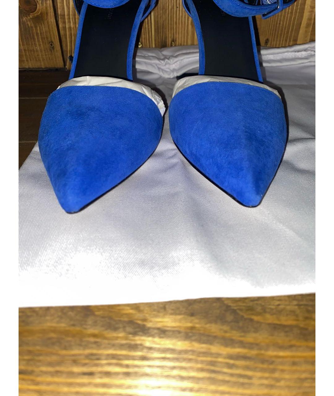 ALEXANDER WANG Синие замшевые туфли, фото 6