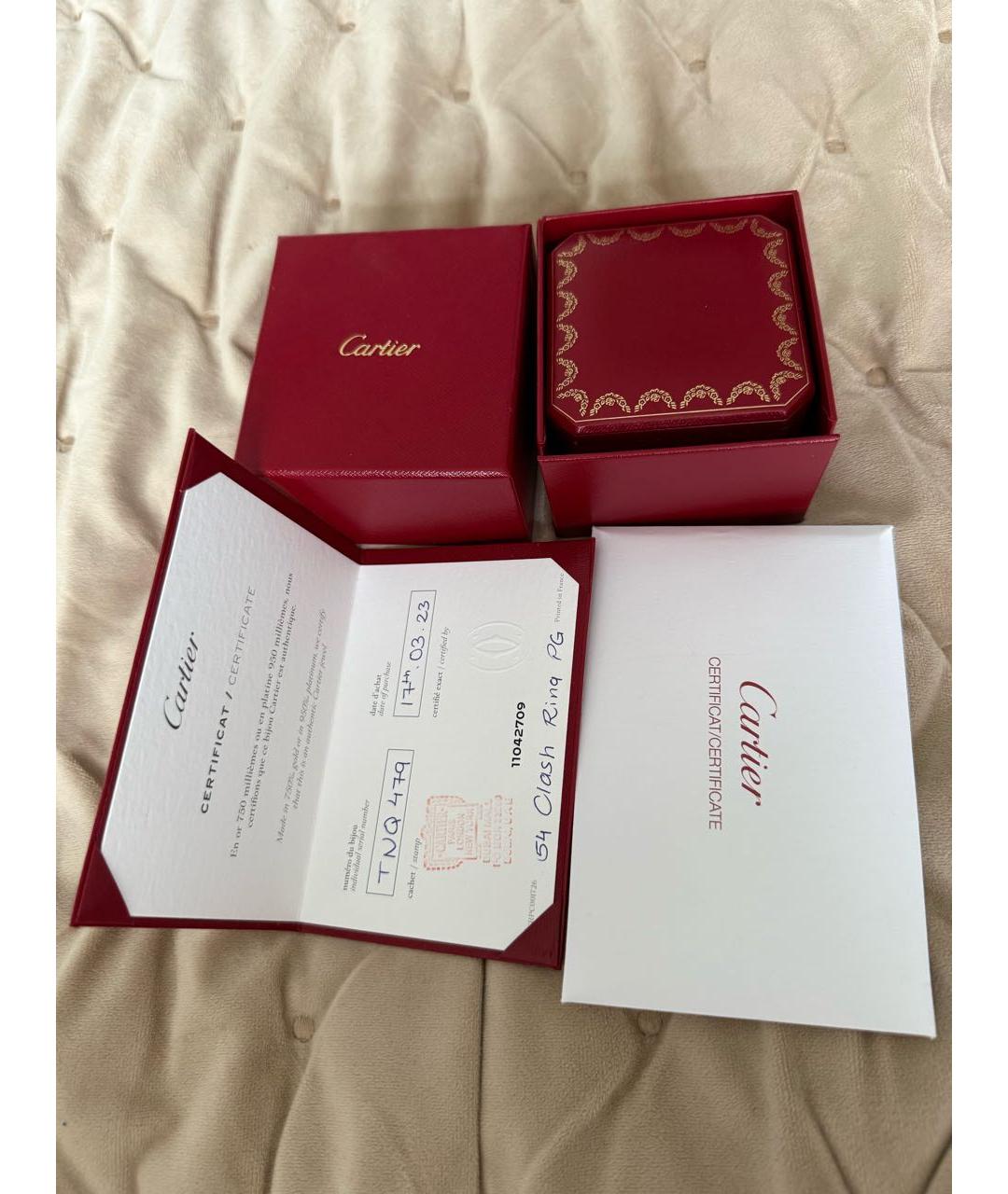 CARTIER Золотое кольцо из розового золота, фото 8