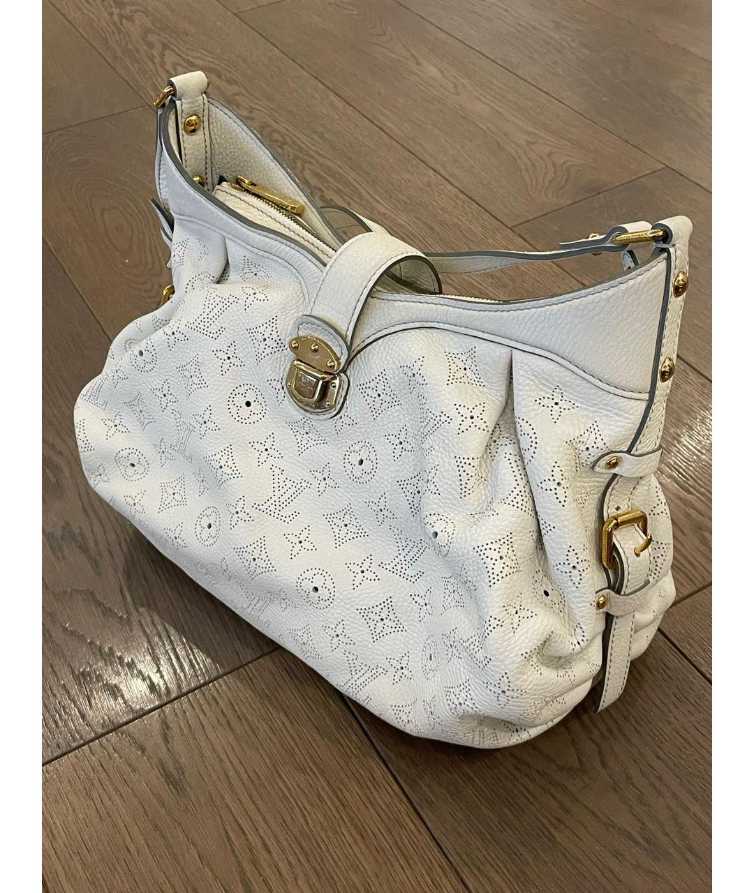 LOUIS VUITTON PRE-OWNED Белая кожаная сумка тоут, фото 2