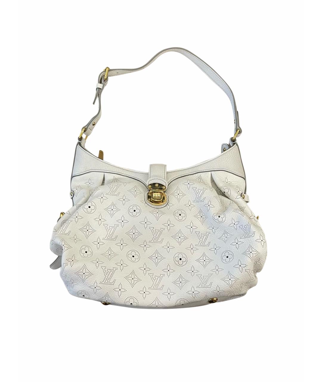 LOUIS VUITTON PRE-OWNED Белая кожаная сумка тоут, фото 1