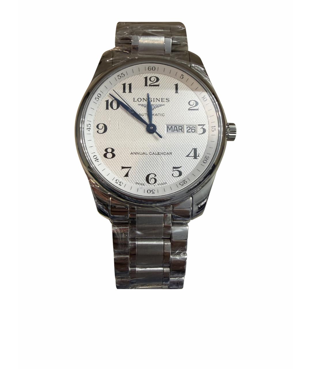 LONGINES Серебряные металлические часы, фото 10
