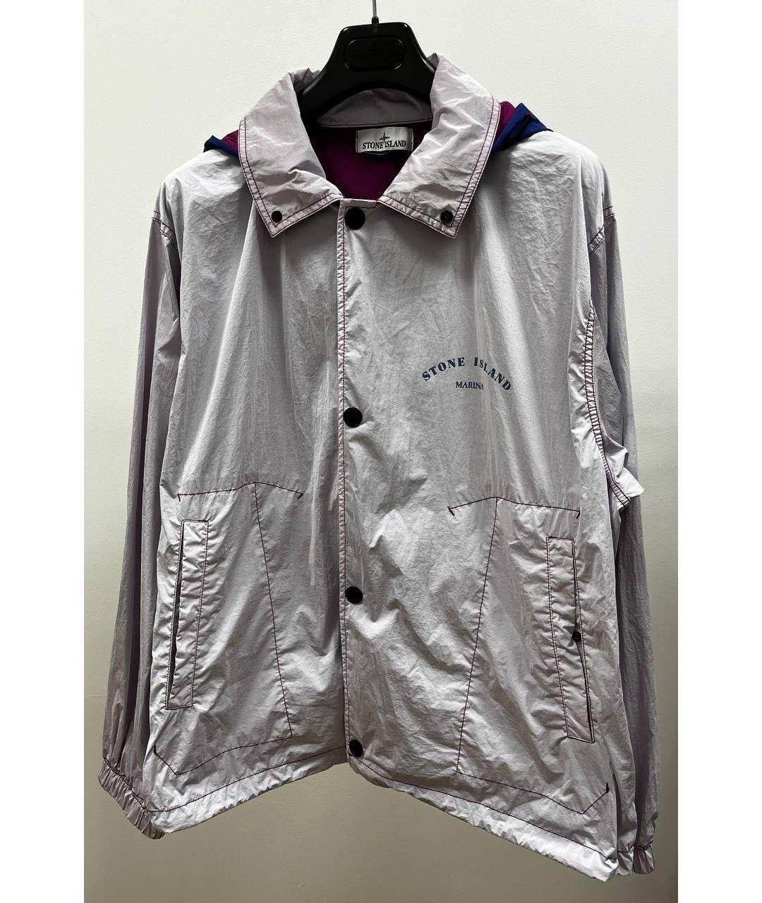 STONE ISLAND Фиолетовая куртка, фото 3