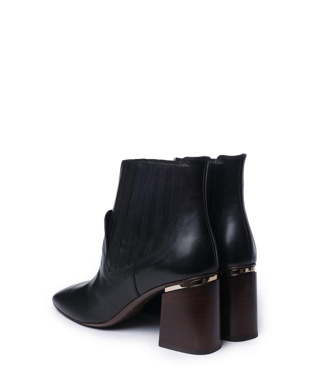 TOD'S Черные ботильоны, фото 3