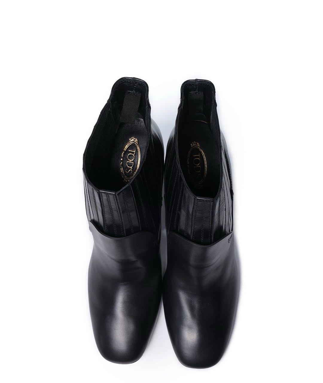 TOD'S Черные ботильоны, фото 5