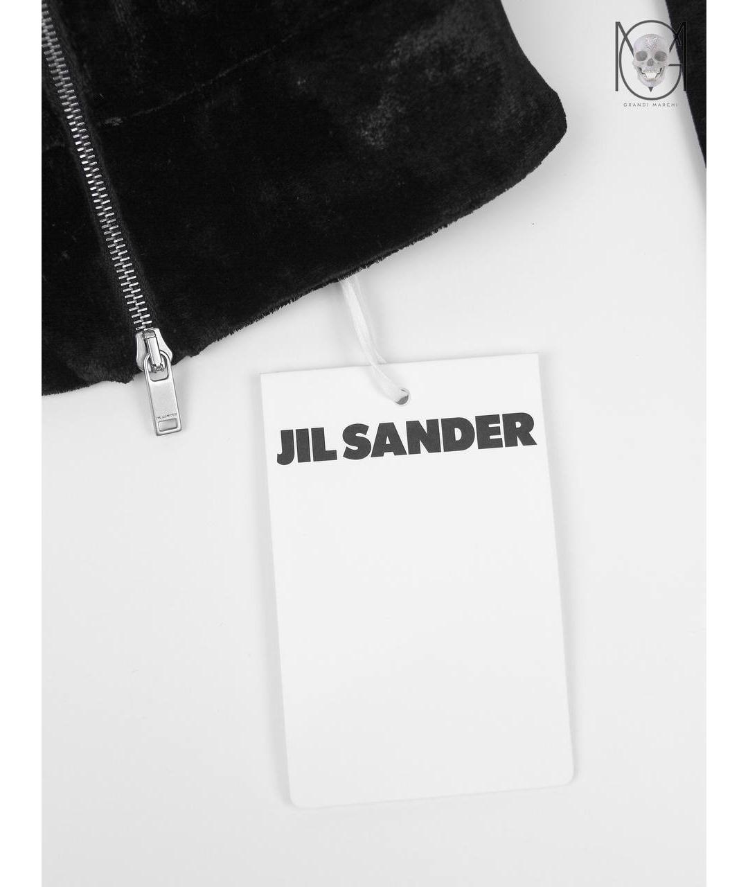 JIL SANDER Черная полиамидовая водолазка, фото 6