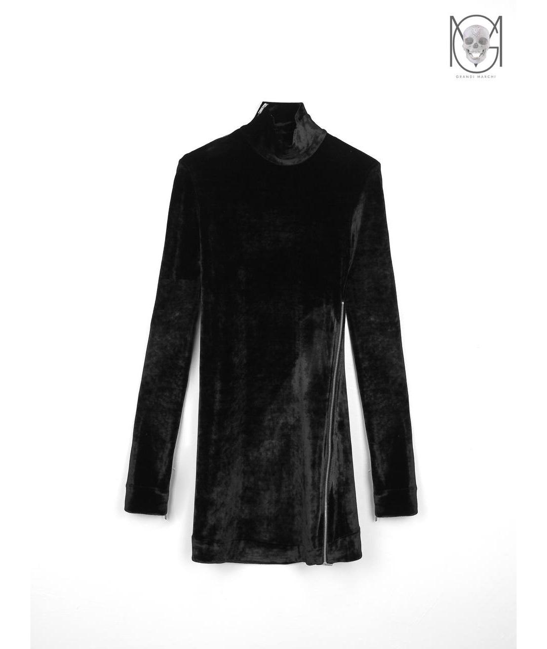 JIL SANDER Черная полиамидовая водолазка, фото 8