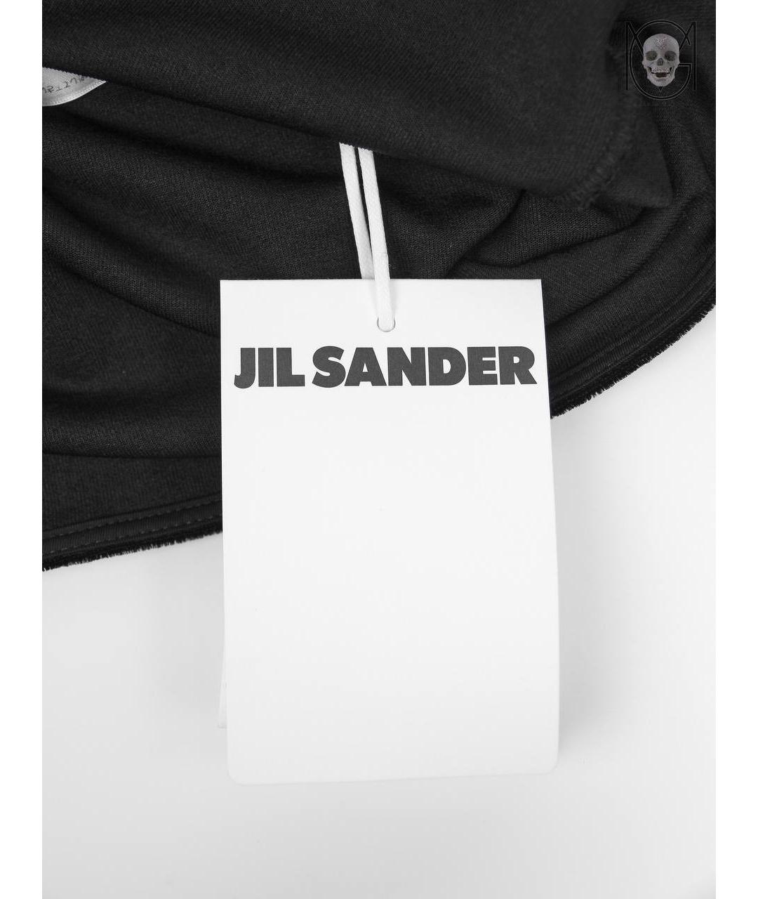 JIL SANDER Черная полиамидовая рубашка, фото 8