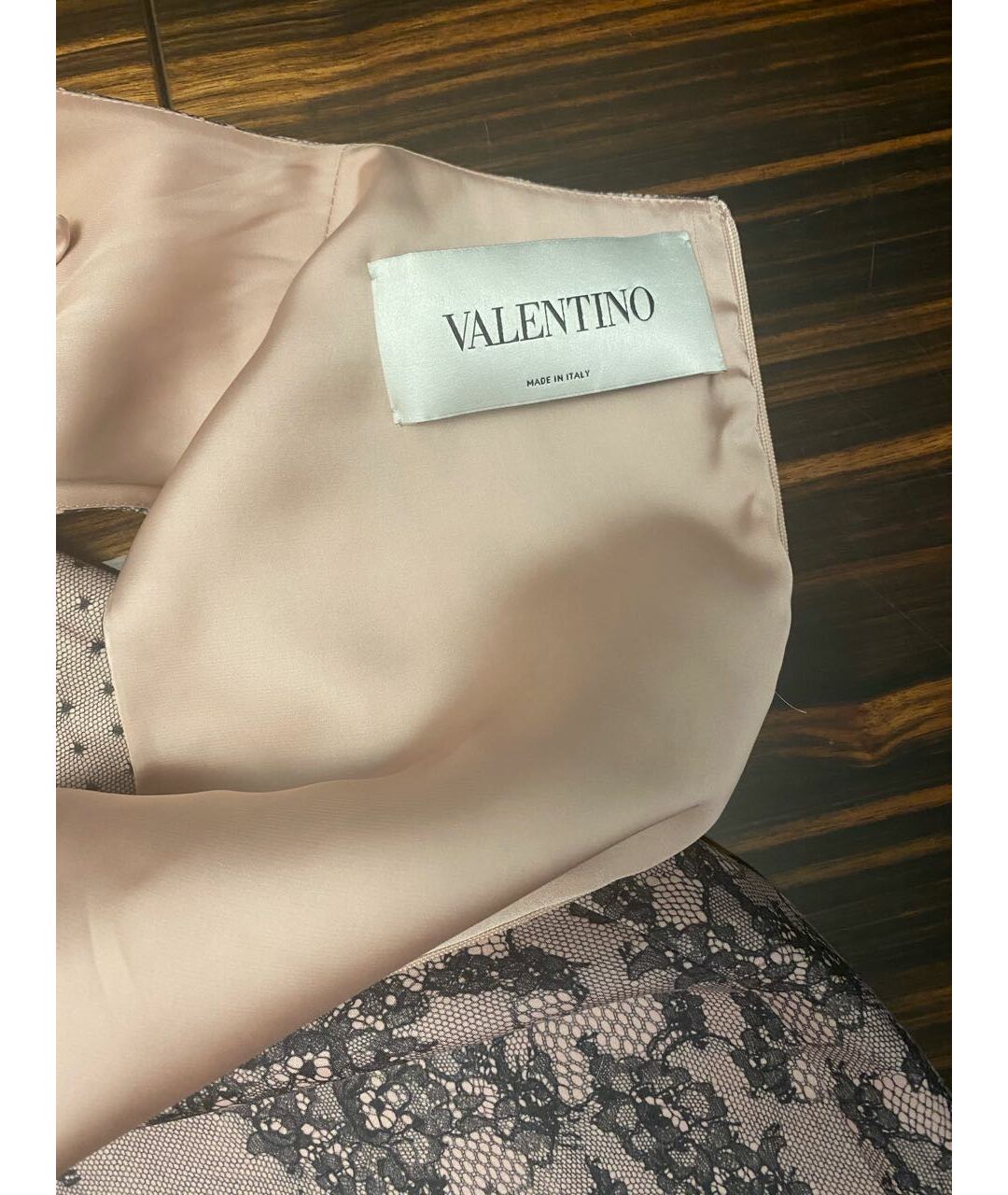 VALENTINO Розовое шерстяное платье, фото 8