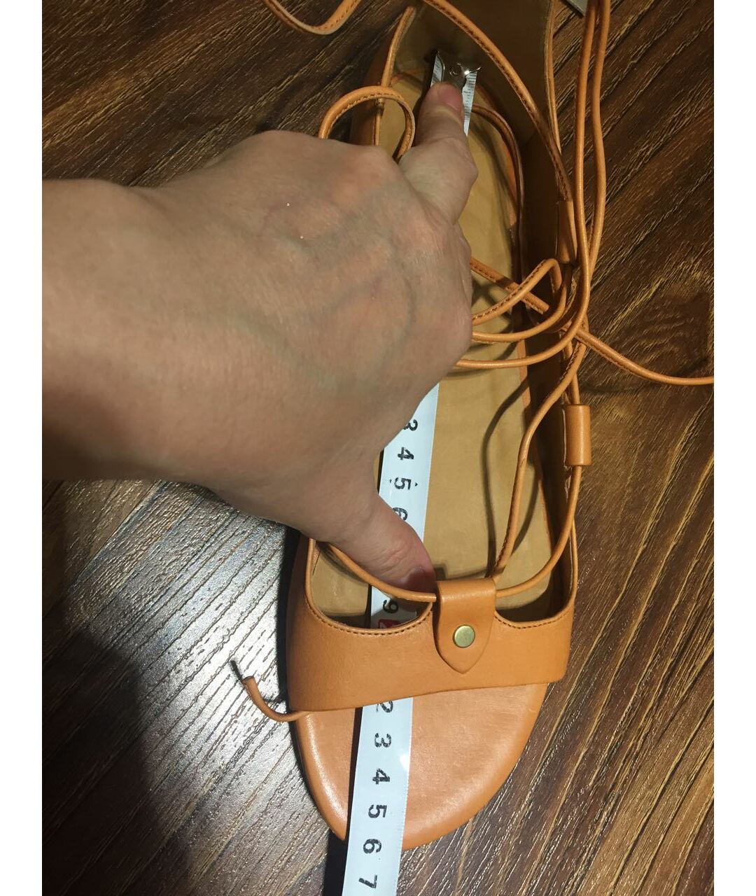 ISABEL MARANT Оранжевое кожаные сандалии, фото 3